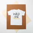 Load image into Gallery viewer, "Wild One" Jungle Themed 1st Birthday T-shirt/Bodysuit