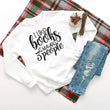 Load image into Gallery viewer, "I Like Books And Maybe 3 People" Reading Sweatshirt