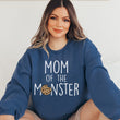 Load image into Gallery viewer, "Mama, Dad of the Monster"  Cookie Themed Custom Parent Sweatshirt