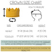 Load image into Gallery viewer, Print One First Birthday Gold Crown
