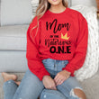 Load image into Gallery viewer, "Mama, Dad of the Notorious One"  Hip Hop Themed Custom Parent Sweatshirt