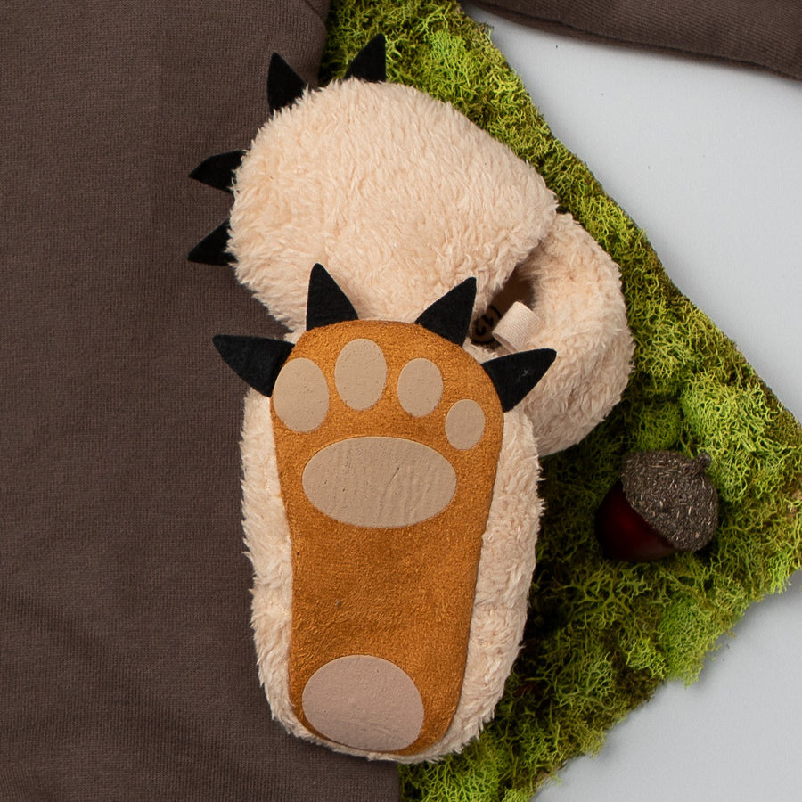 Wild One First Birthday Monster Claw Slippers
