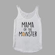 Load image into Gallery viewer, "Mama of the Monster" Cookie 1st Birthday Themed Women's Tank Top