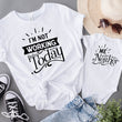 Load image into Gallery viewer, "I'm Not Working Today & Me Neither" Mommy & Me Tees
