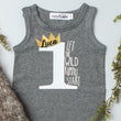 Load image into Gallery viewer, "Wild Rumpus" Slim Fit First Birthday Romper 12 mo-VIP