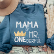 Load image into Gallery viewer, "Mom, Dad of Mr. Onederful" 1st Birthday Custom Parent Sweatshirt