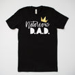 Load image into Gallery viewer, "Notorious M.O.M." 1st Birthday Custom Parent T-shirt