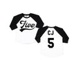 Load image into Gallery viewer, Five Baseball Raglan