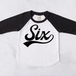 Load image into Gallery viewer, Six Baseball Raglan