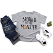 Load image into Gallery viewer, "Sibling of the Monster" Cookie Brother Sister Family T-Shirt
