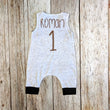 Load image into Gallery viewer, "One" Cookie Themed First Birthday Romper