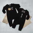 Load image into Gallery viewer, Long Sleeve Cookie First Birthday Romper