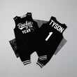 Load image into Gallery viewer, "Rookie of the Year" Baseball Romper with Striped Cuff