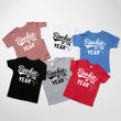 Load image into Gallery viewer, "Rookie of the Year" 1st Birthday Personalized Baseball T-shirt/Bodysuit