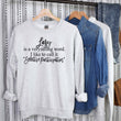 Load image into Gallery viewer, "Lazy is a strong word" Sarcastic Sweatshirt