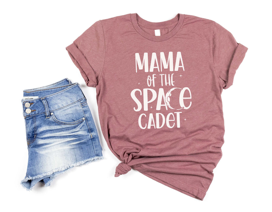 "Mom / Dad of the space cadet" Space Themed Custom T-Shirt