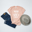 Load image into Gallery viewer, "Mom / Dad of the space cadet" Space Themed Custom T-Shirt