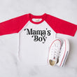 Load image into Gallery viewer, "Mama, Mama's Boy/ Girl" Mommy and Me Valentine's Day Raglan