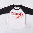 Load image into Gallery viewer, "Mama, Mama's Boy/ Girl" Mommy and Me Valentine's Day Raglan