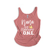 Load image into Gallery viewer, "Mama of the Notorious One" Hip Hop 1st Birthday Themed Women's Tank Top