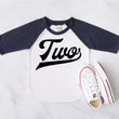 Load image into Gallery viewer, Two Baseball Raglan