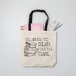 Load image into Gallery viewer, Weekend Plans: All Booked Up Tote bag.