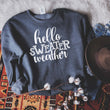 Load image into Gallery viewer, "Sweater Weather" Fall Halloween Sweatshirts