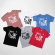 Load image into Gallery viewer, "Shoot Four The Stars" 4th Birthday T-shirt