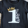Load image into Gallery viewer, "Wild Rumpus" First Birthday Bodysuit/T-Shirt