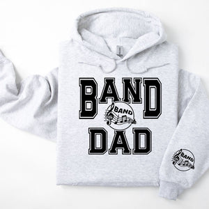 Band Personalized Hoodie Sweatshirt for Mom, Dad or Family Supporters