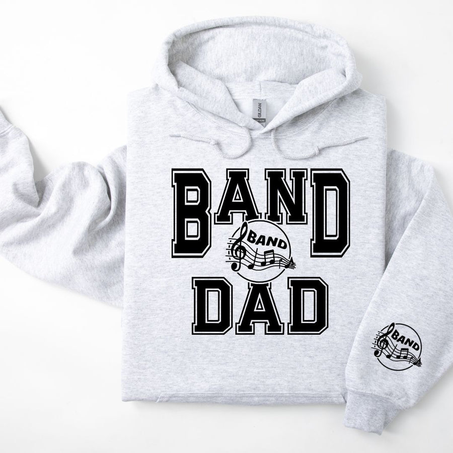 Band Personalized Hoodie Sweatshirt for Mom, Dad or Family Supporters