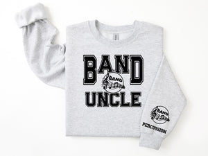Band Personalized Sweatshirt for Mom, Dad or Family Supporters