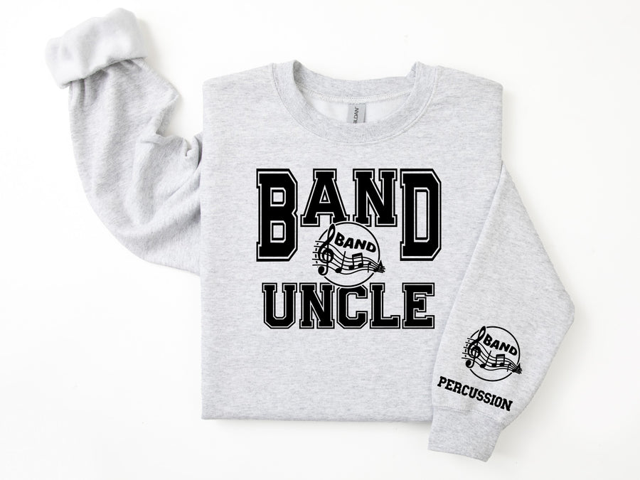 Band Personalized Sweatshirt for Mom, Dad or Family Supporters