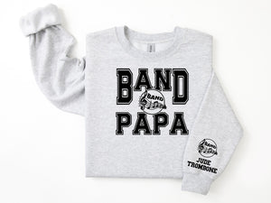 Band Personalized Sweatshirt for Mom, Dad or Family Supporters