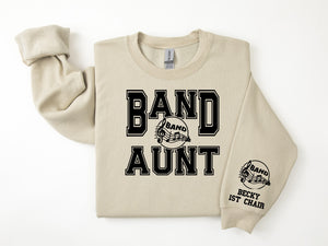 Band Personalized Sweatshirt for Mom, Dad or Family Supporters