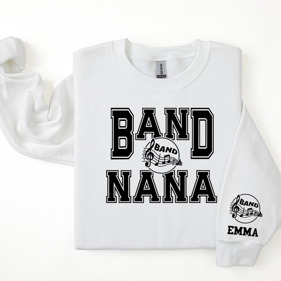 Band Personalized Sweatshirt for Mom, Dad or Family Supporters