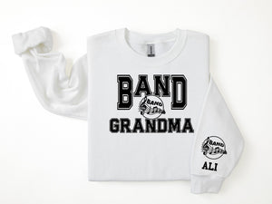 Band Personalized Sweatshirt for Mom, Dad or Family Supporters