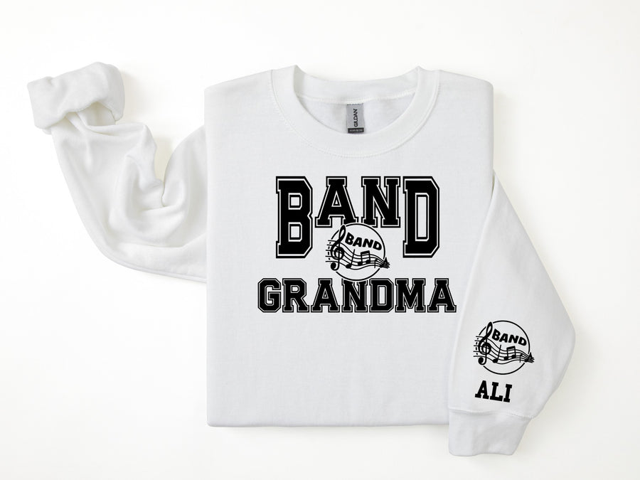 Band Personalized Sweatshirt for Mom, Dad or Family Supporters
