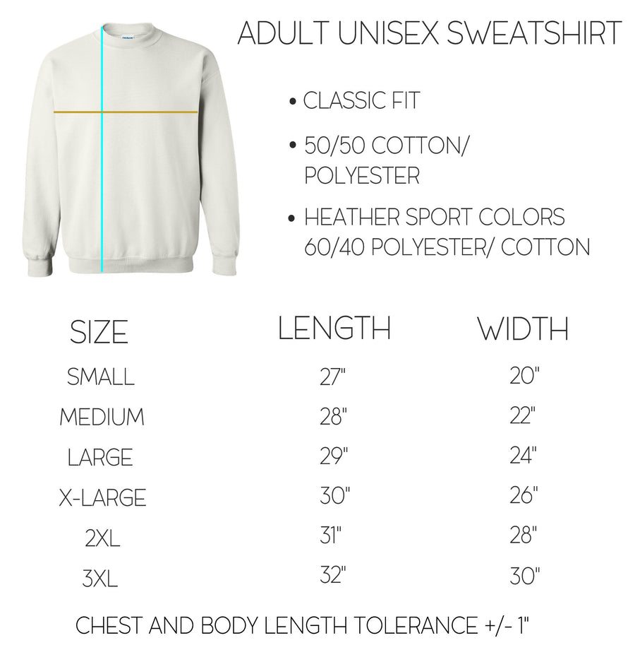 Creep It Real Adult Halloween Sweatshirt