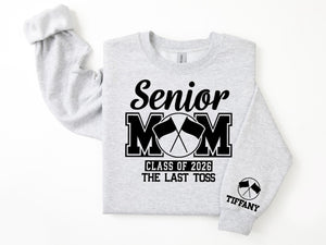 Senior Mom Personalized Color Guard Sweatshirt