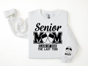 Senior Mom Personalized Color Guard Sweatshirt