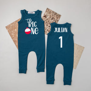 "The Big One" Bobber Sleeveless Slim Fit Romper