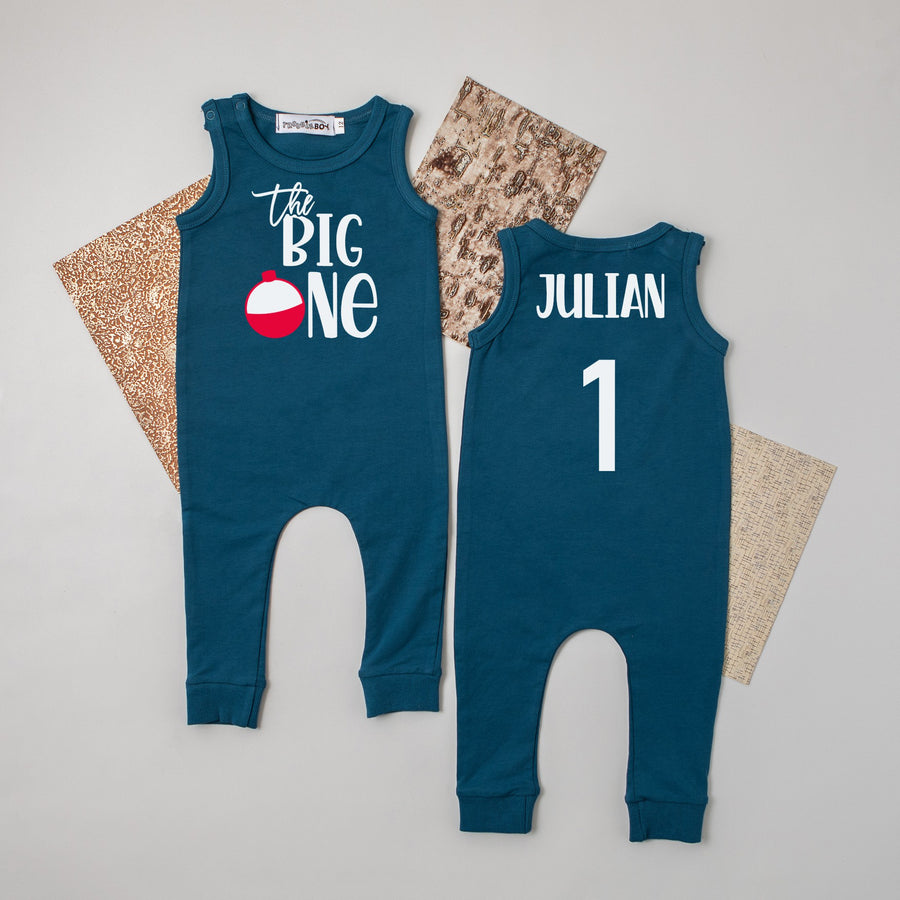 "The Big One" Bobber Sleeveless Slim Fit Romper