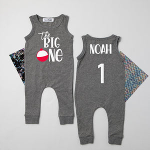 "The Big One" Bobber Sleeveless Slim Fit Romper