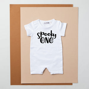 Spooky One Slim Fit Shorts Romper