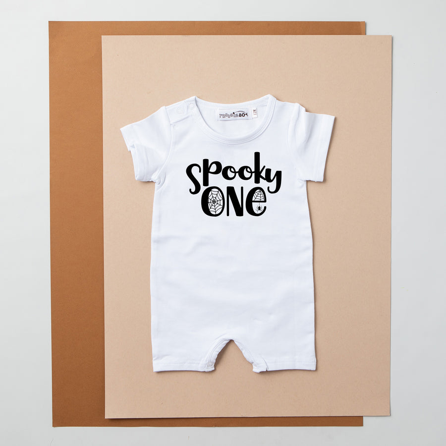 Spooky One Slim Fit Shorts Romper