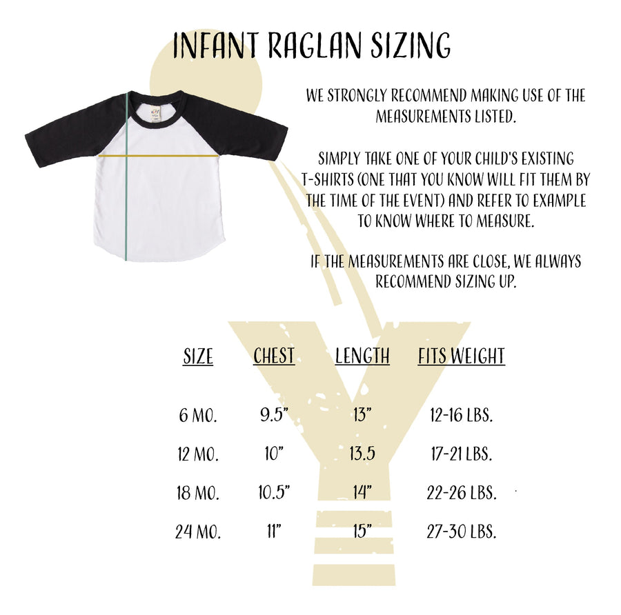 The Big One Surf-Themed Personalized 1st Birthday Raglan