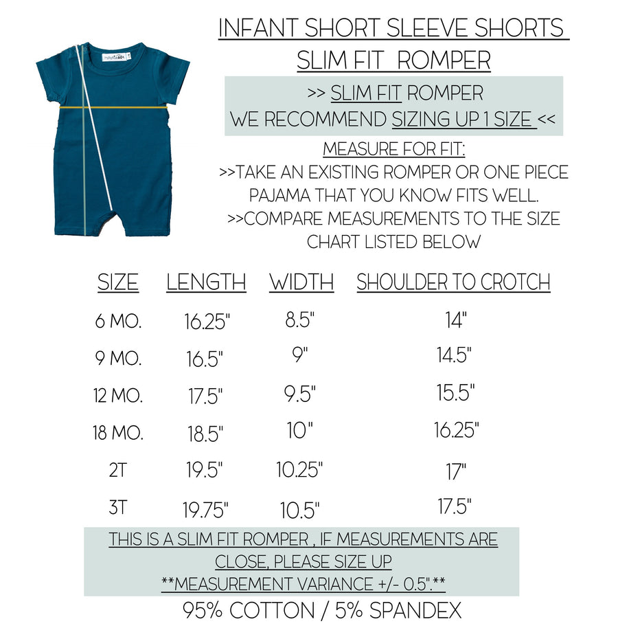 Shorts "One" Slim Fit 1st Birthday Romper