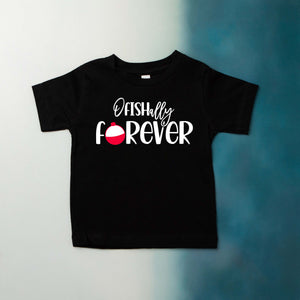 "O'fishally Forever" Adoption Bodysuit or T-shirt for infants.