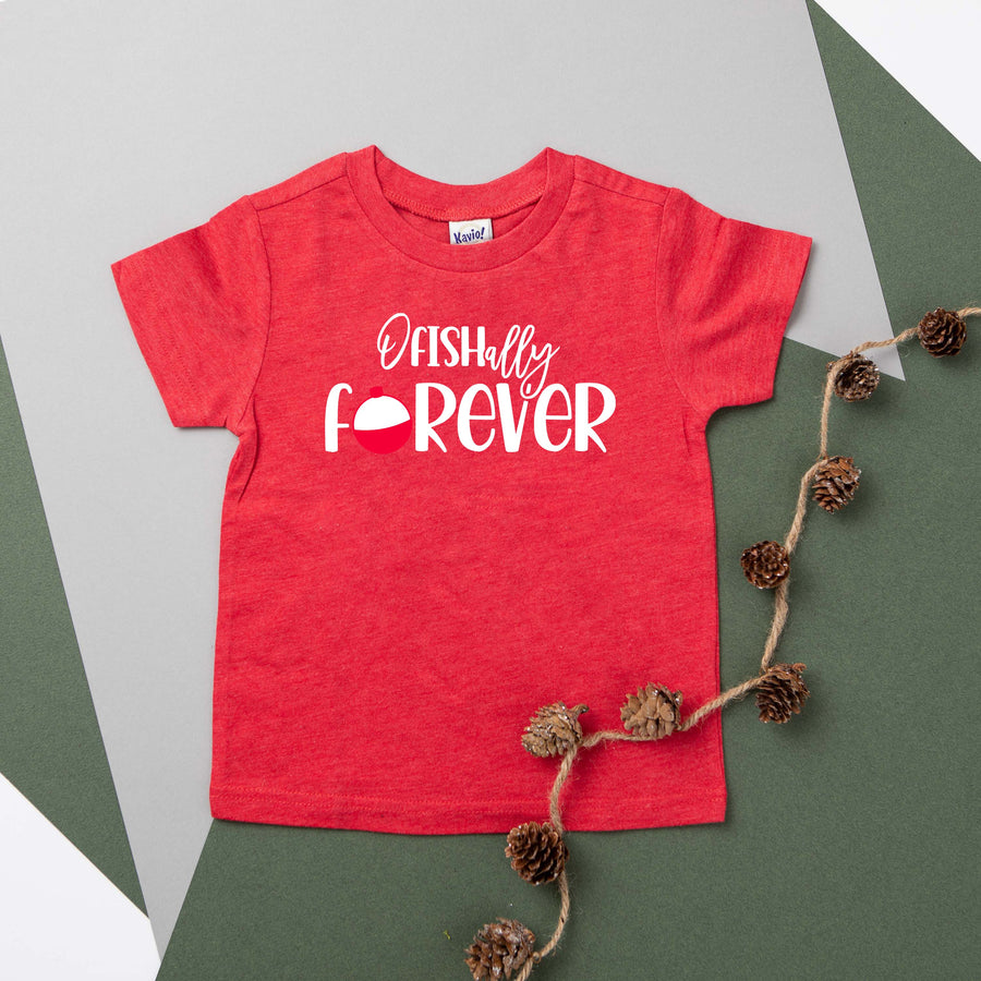 "O'fishally Forever" Adoption Bodysuit or T-shirt for infants.